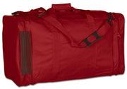 Image of a red Personal Gear Bag from Str8 Sports. 